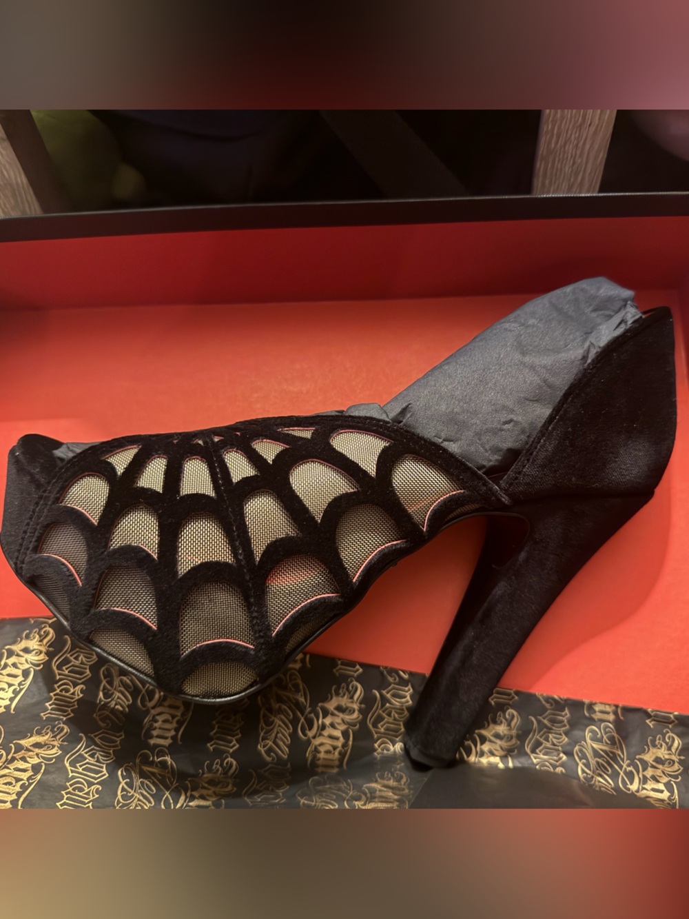 SOLD OUT Kat Von D Adele Heels 🕸️